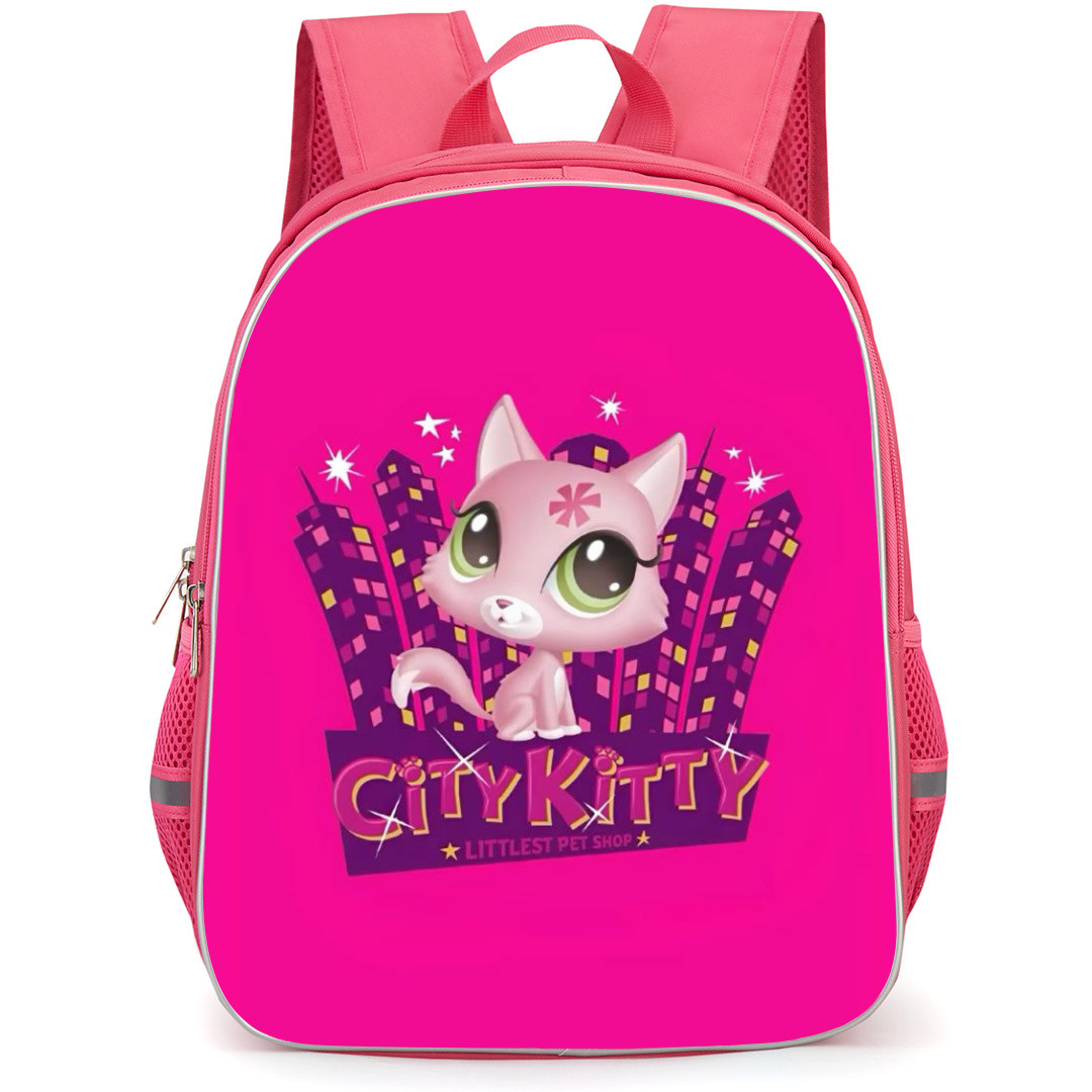 Littlest Pet Shop Backpack School Bag StudentPack - City Kitty Portrait Poster