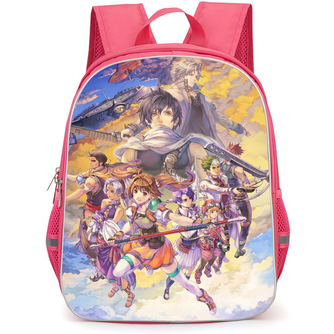 The Legend of Heroes Trails In The Sky Backpack School Bag StudentPack - Characters Fierce Sky Portrait