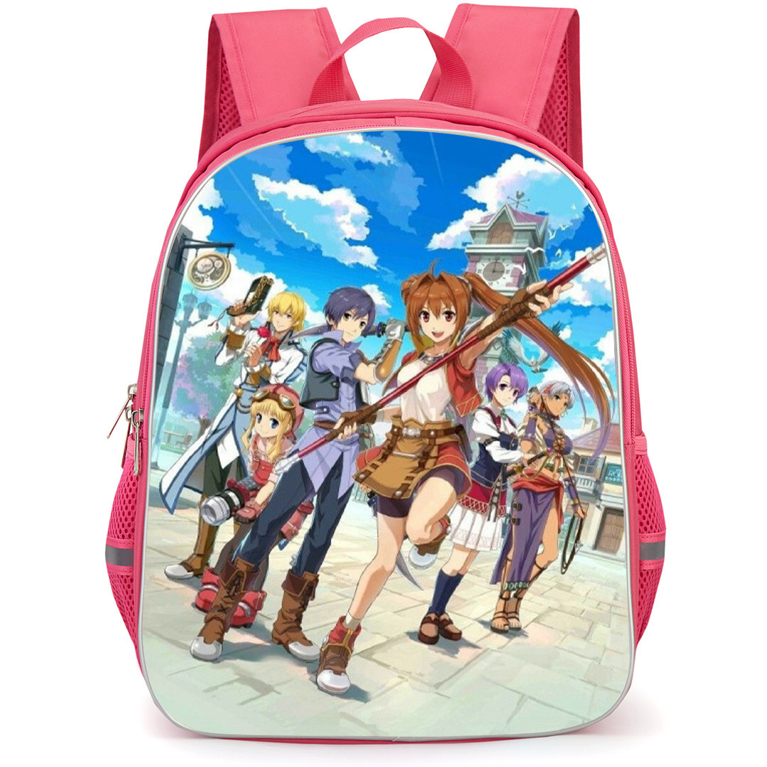The Legend of Heroes Trails In The Sky Backpack School Bag StudentPack - Characters Smiling Happy Portrait Poster