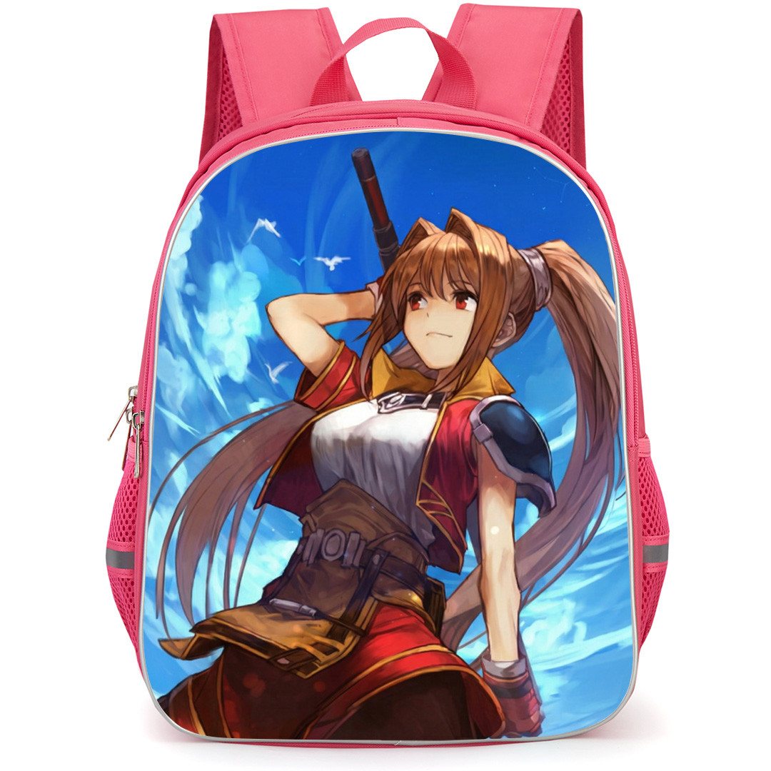 The Legend of Heroes Trails In The Sky Estelle Bright Backpack School Bag StudentPack - Estelle Bright Holding Sword Portrait