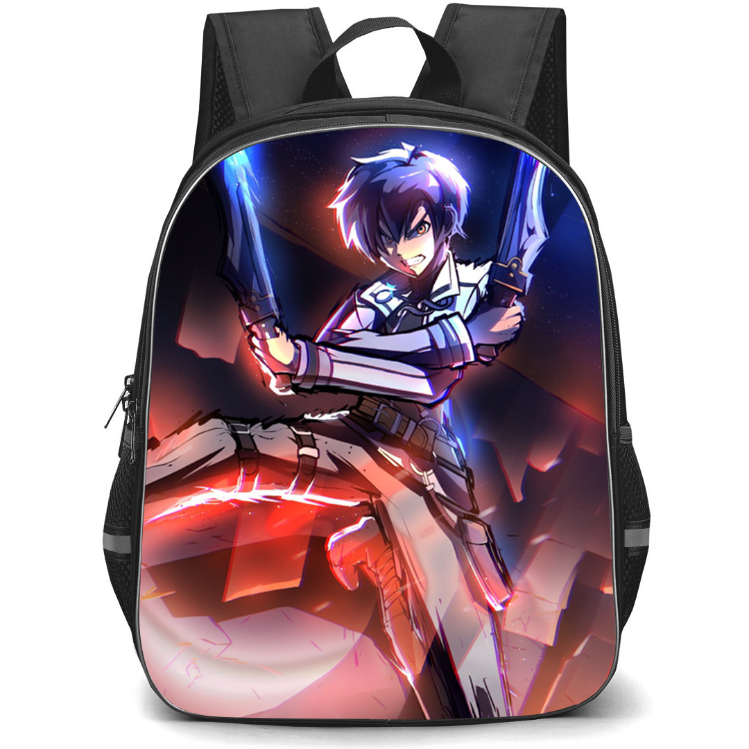 The Legend of Heroes Trails In The Sky Joshua Bright Backpack School Bag StudentPack - Joshua Bright Fighting Stance Fierce Portrait
