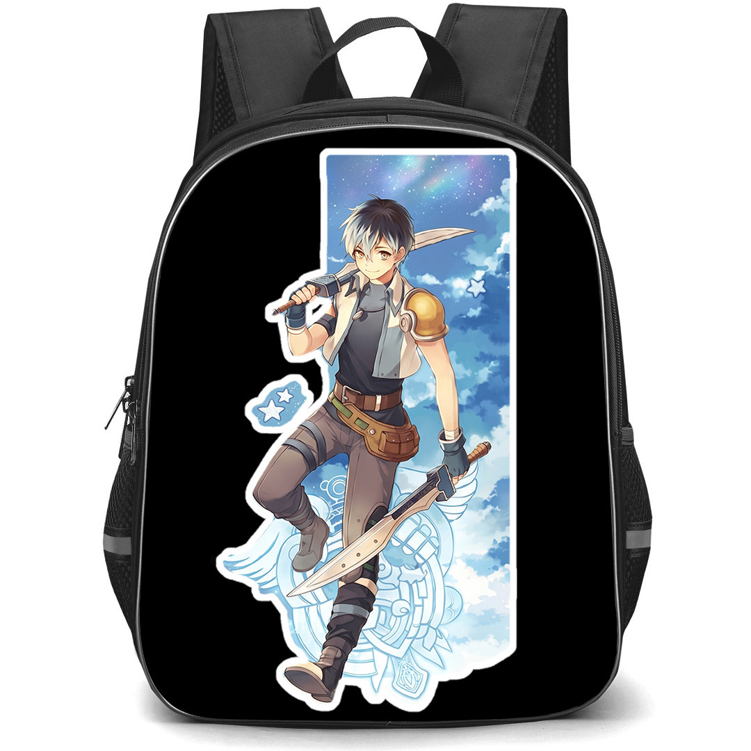 The Legend of Heroes Trails In The Sky Joshua Bright Backpack School Bag StudentPack - Joshua Bright Smiling Hold Sword Portrait Sticker