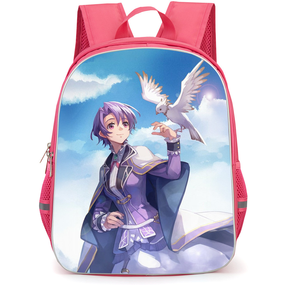 The Legend of Heroes Trails In The Sky Kloe Rinz Backpack School Bag StudentPack - Kloe Rinz Running Bird Portrait Sky Background