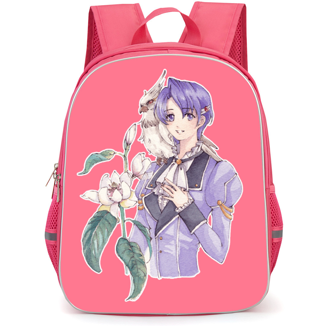The Legend of Heroes Trails In The Sky Kloe Rinz Backpack School Bag StudentPack - Kloe Rinz Smiling Bird Portrait Sticker
