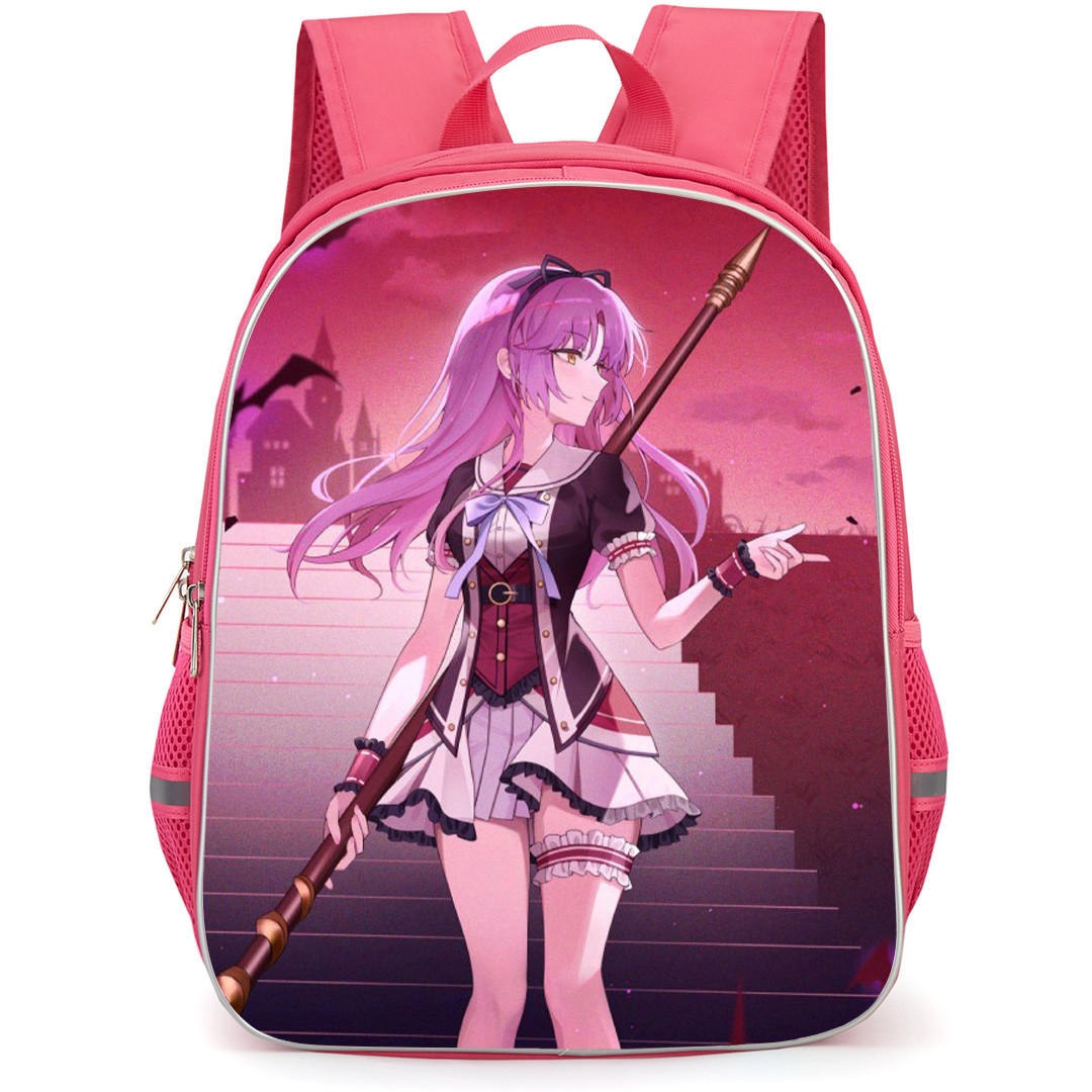 The Legend of Heroes Trails In The Sky Renne Bright Backpack School Bag StudentPack - Renne Bright Red Moon Side Portrait
