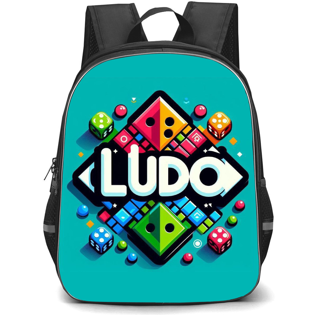 Ludo King Backpack StudentPack - Ludo King Colorful Dice Sticker