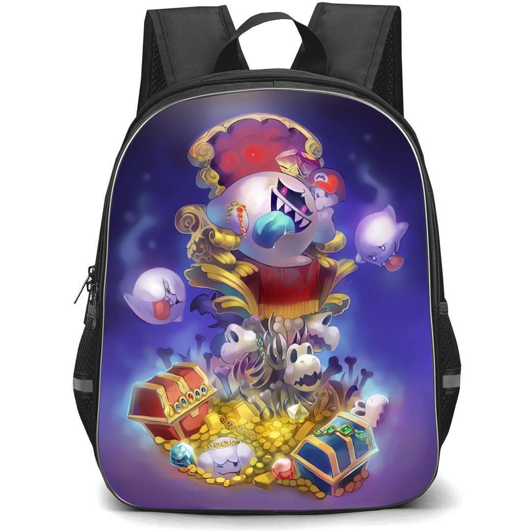 Luigi's Mansion King Boo Backpack StudentPack - King Boo Gold Treasures