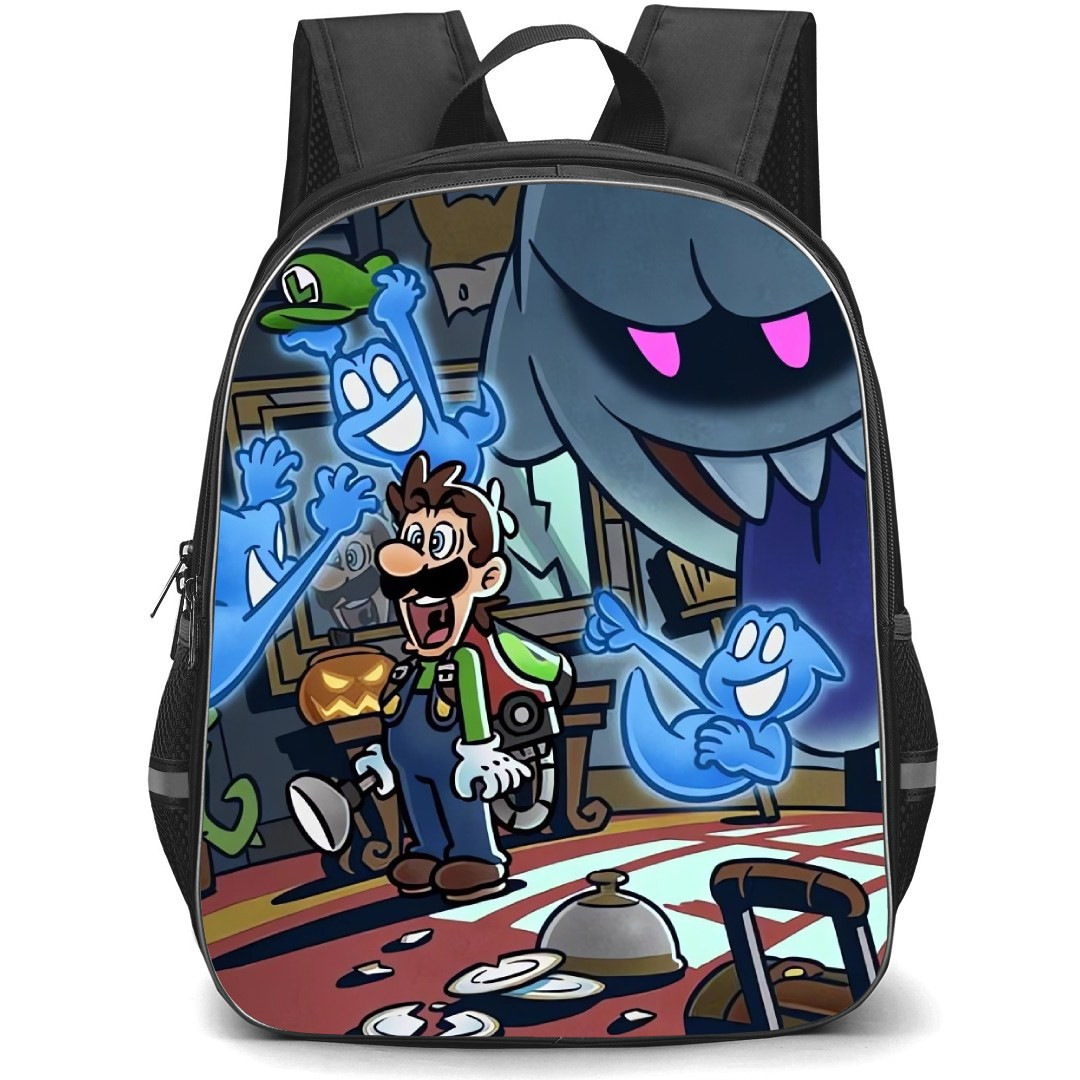 Luigi's Mansion Backpack StudentPack - Luigi's Mansion Screaming Comic Art