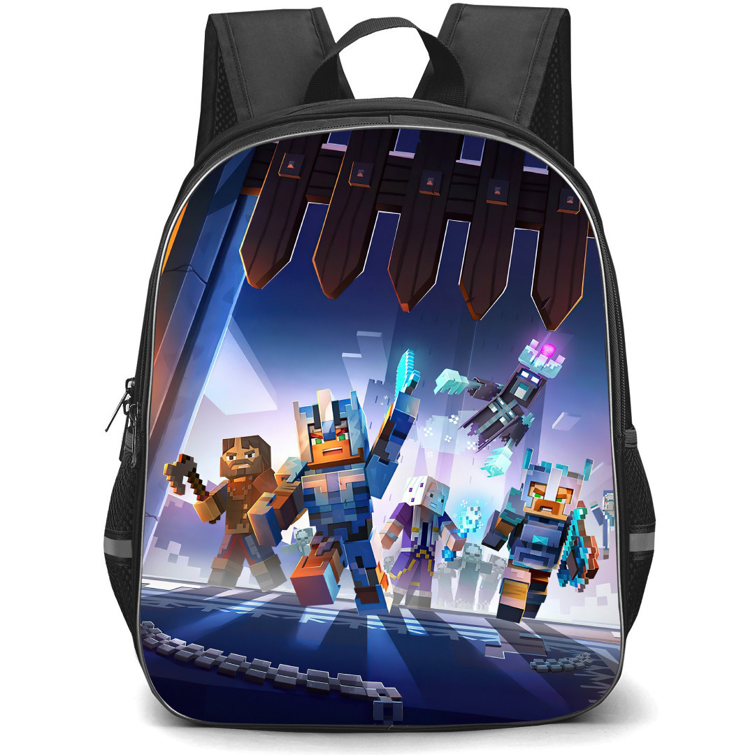 Minecraft Backpack StudentPack - Characters Battle Fierce