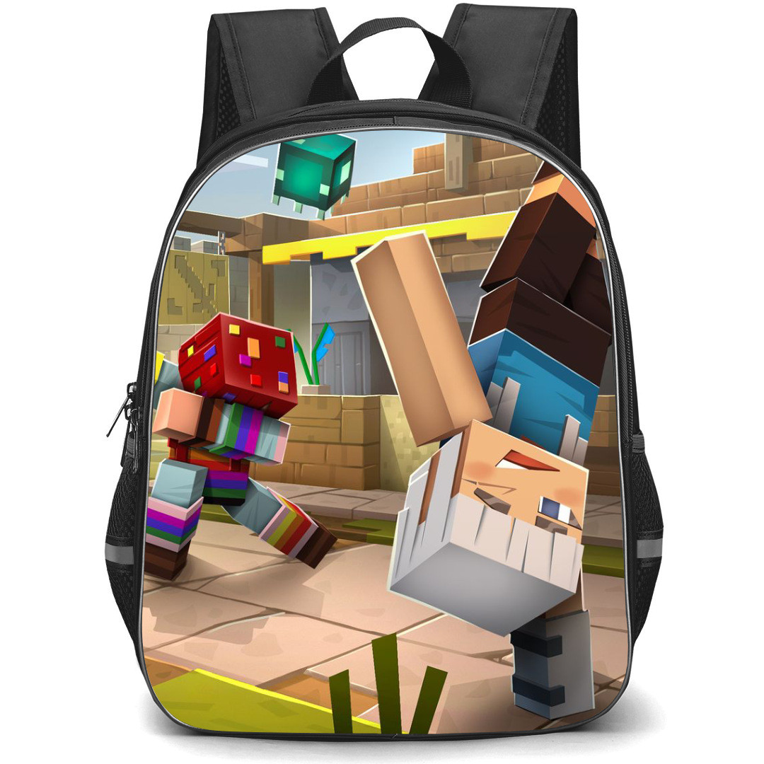 Minecraft Backpack StudentPack - Minecraft Dungeons S1 Camping Day