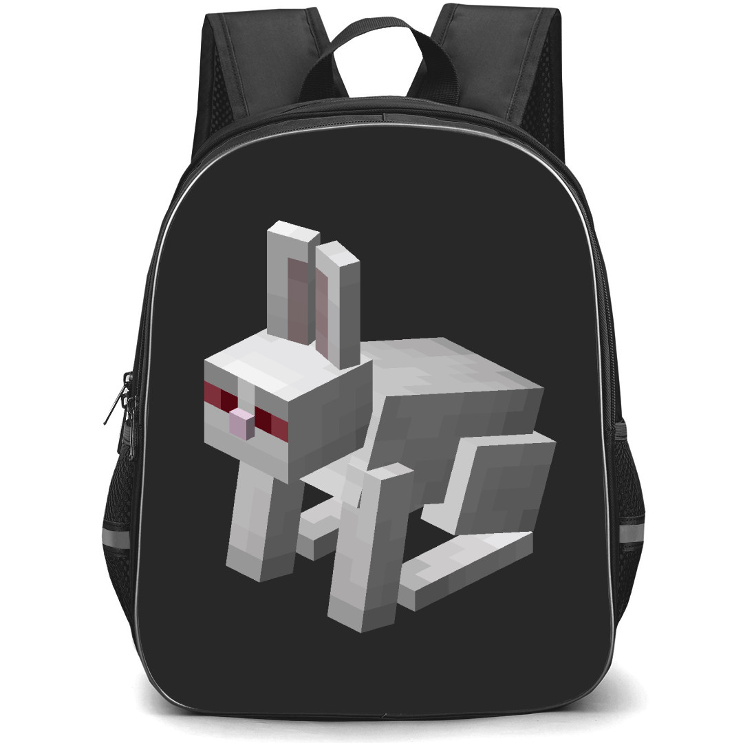 Minecraft Killer Bunny Backpack StudentPack - Killer Bunny Portrait Sticker