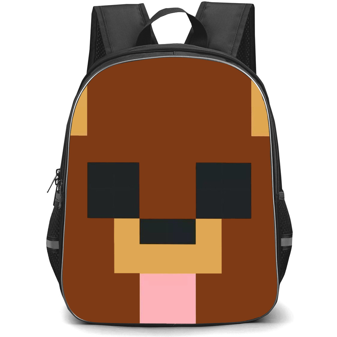 Minecraft Rubius Backpack StudentPack - Rubius Avatar Minimalist Art Poster