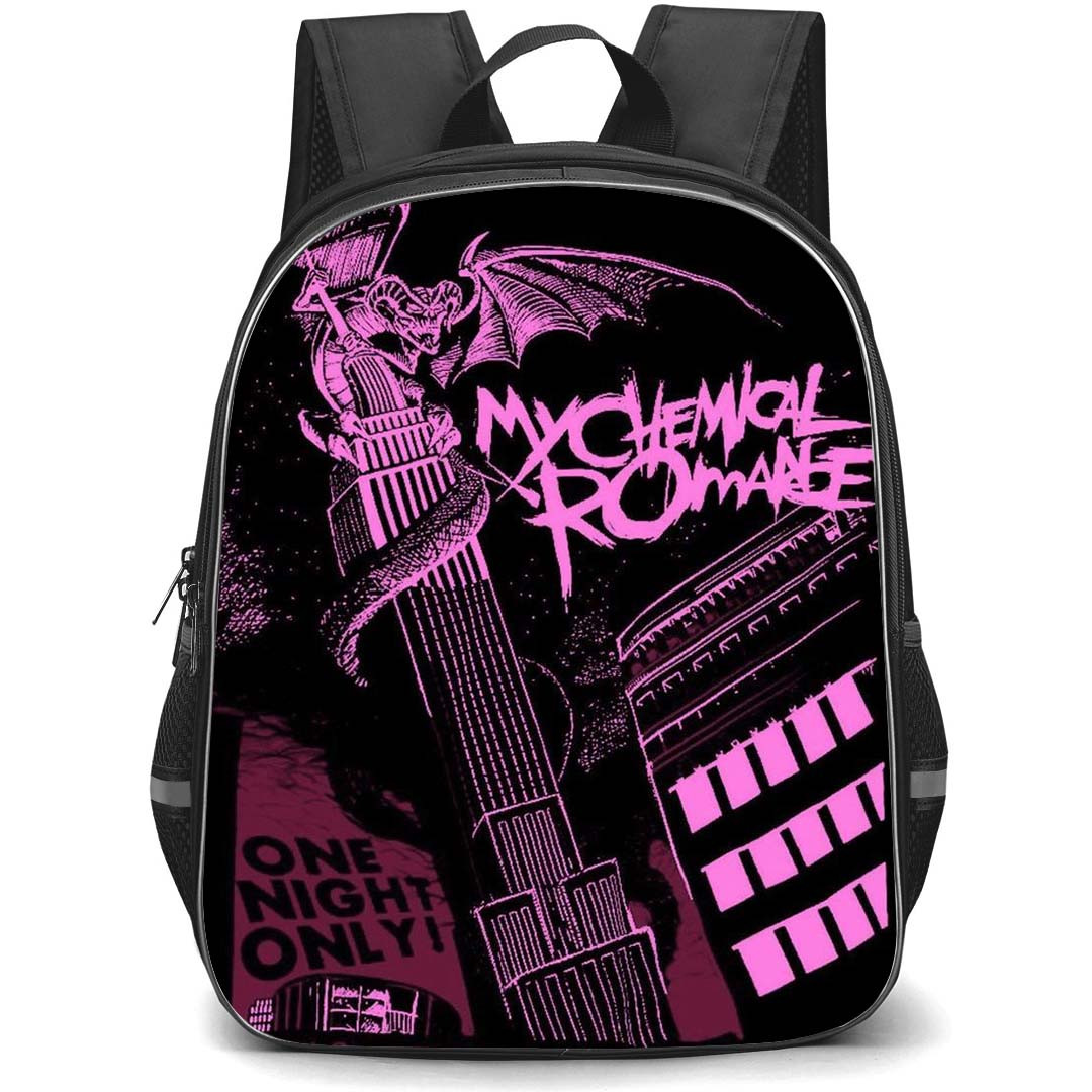 My Chemical Romance Backpack StudentPack - My Chemical Romance One Night Only Poster Art