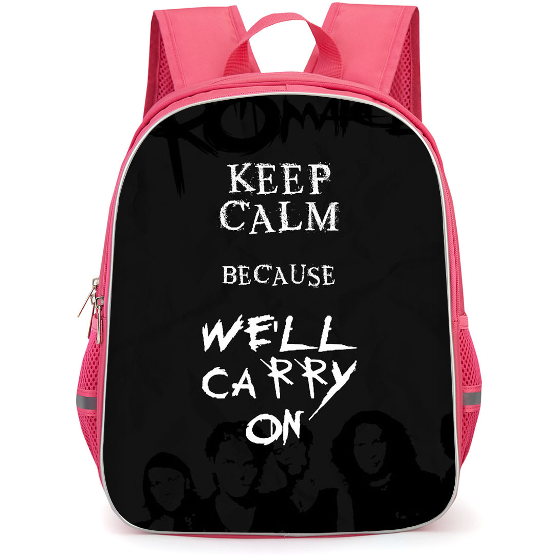 My Chemical Romance Backpack StudentPack - My Chemical Romance We Will Carry On Quote Art