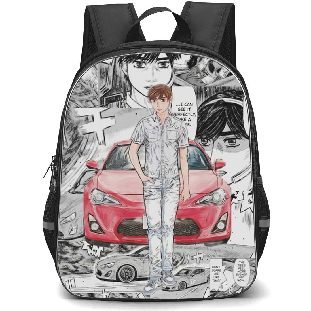 MF Ghost Kanata Rivington Backpack School Bag StudentPack - Kanata Rivington Manga Drift Art Poster