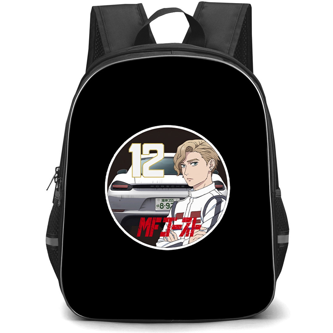 MF Ghost Michael Beckenbauer Backpack School Bag StudentPack - Michael Beckenbauer Round Sticker