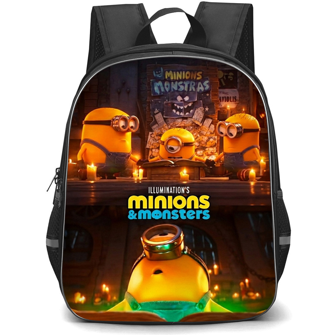 Minions And Monsters Backpack School Bag StudentPack - Minions And Monsters First Look Poster
