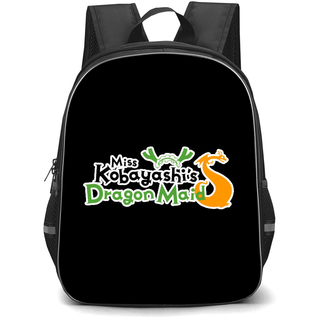 Miss Kobayashi's Dragon Maid Backpack School Bag StudentPack - Miss Kobayashi's Dragon Maid Series Logo Sticker