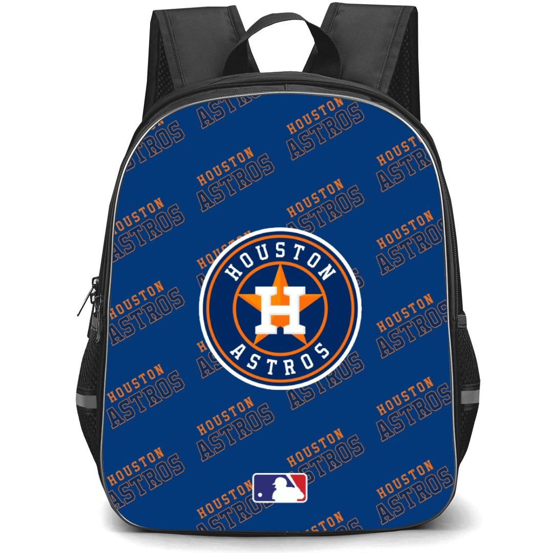 MLB Houston Astros Backpack StudentPack - Houston Astros Medley Monogram Wordmark