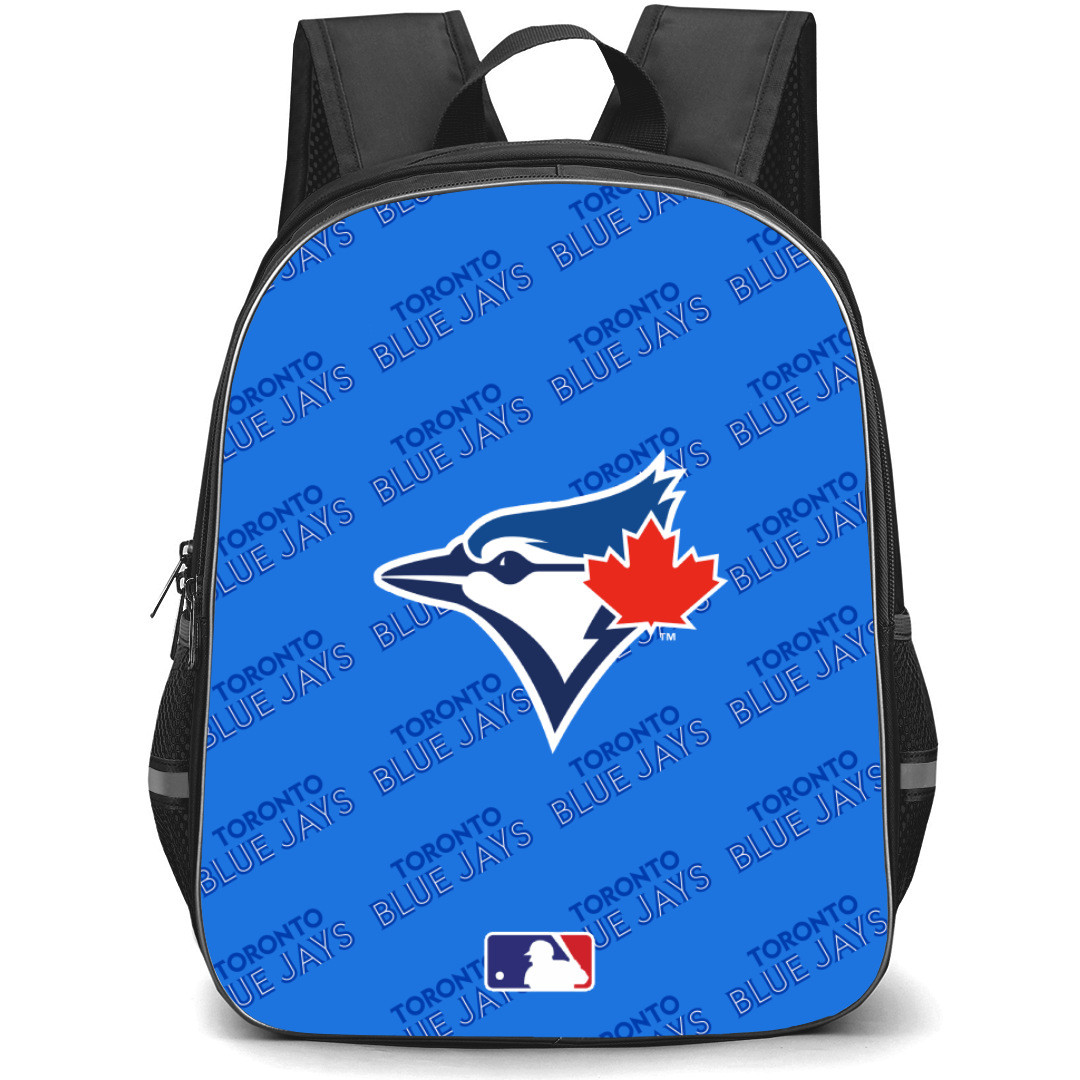 MLB Toronto Blue Jays Backpack StudentPack - Toronto Blue Jays Medley Monogram Wordmark