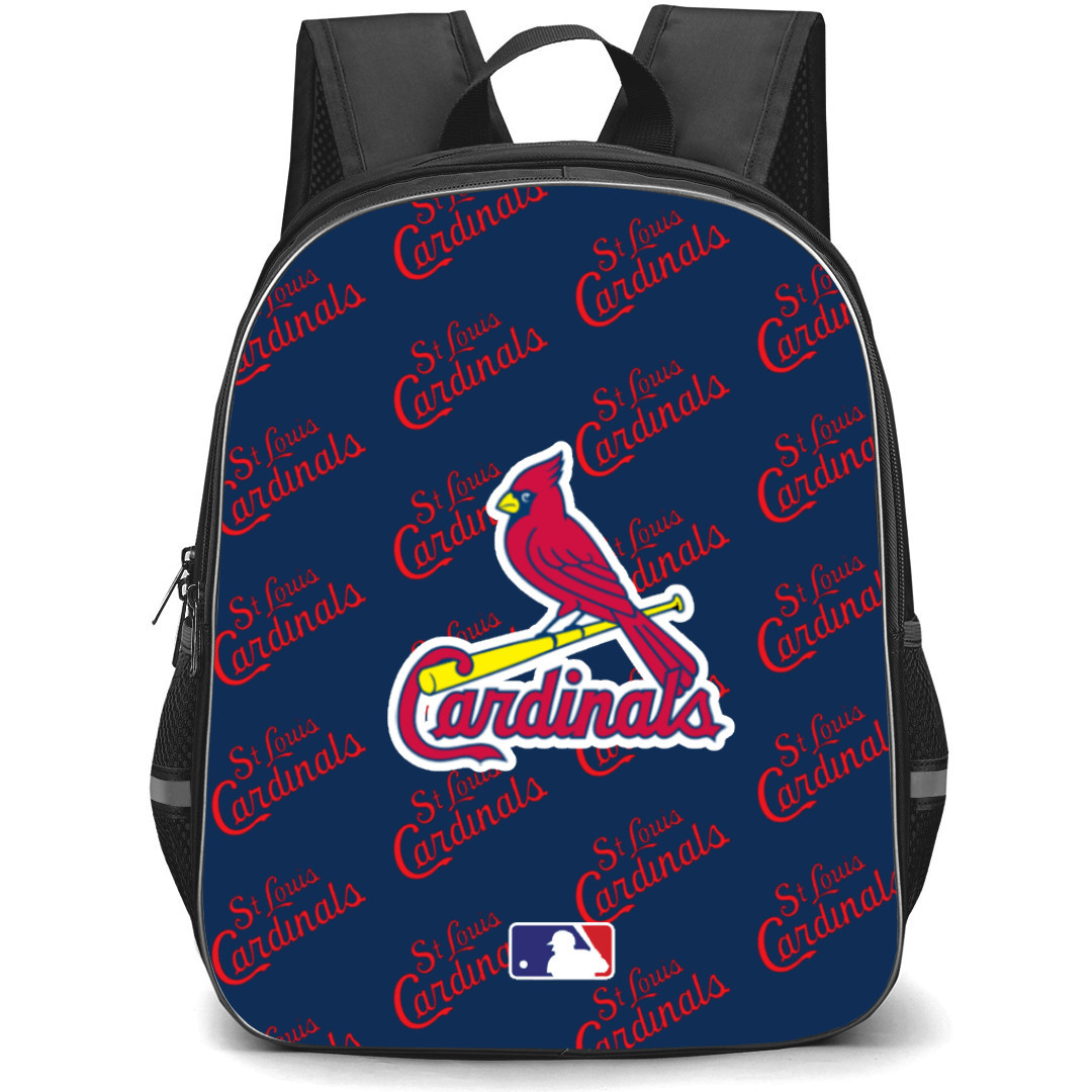 MLB St. Louis Cardinals Backpack StudentPack - St. Louis Cardinals Medley Monogram Wordmark