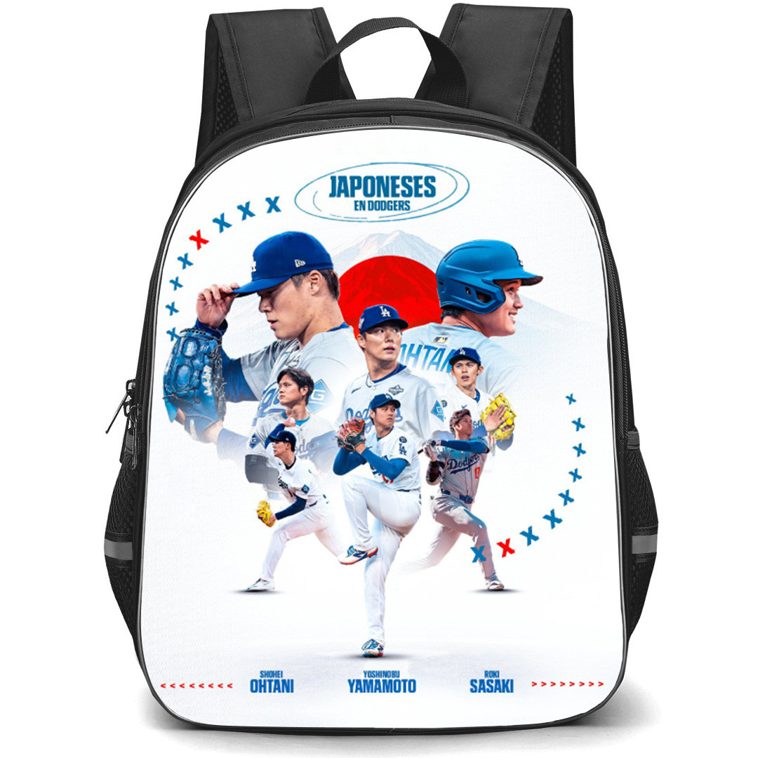 MLB Los Angeles Dodgers 2025 Champ Backpack School Bag StudentPack - Japoneses Poster