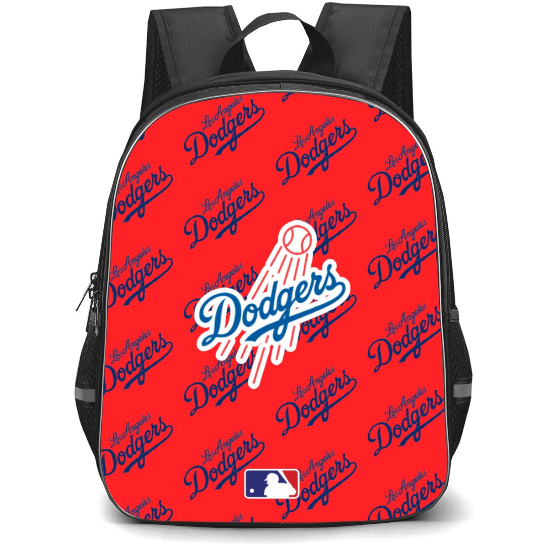 MLB Los Angeles Dodgers Backpack StudentPack - Los Angeles Dodgers Medley Monogram Wordmark