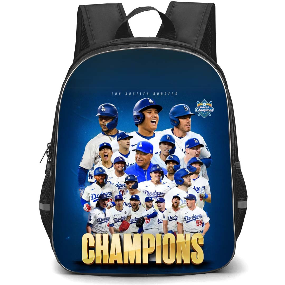MLB Backpack StudentPack - MLB Los Angeles Team Champions Poster