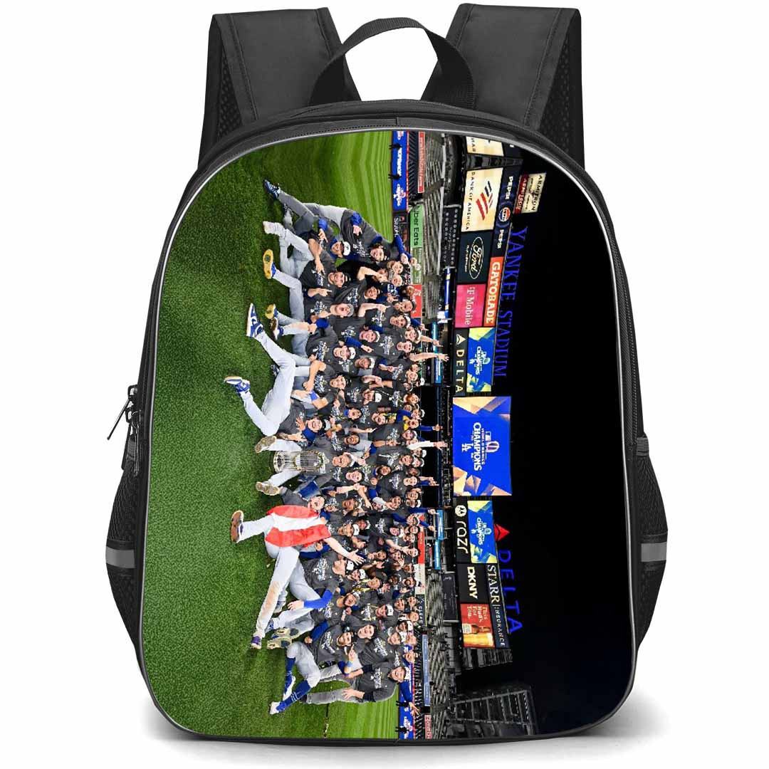MLB Backpack StudentPack - MLB Los Angeles Team Sitting On The Field
