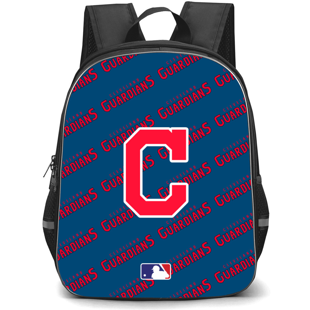 MLB Cleveland Guardians Backpack StudentPack - Cleveland Guardians Medley Monogram Wordmark