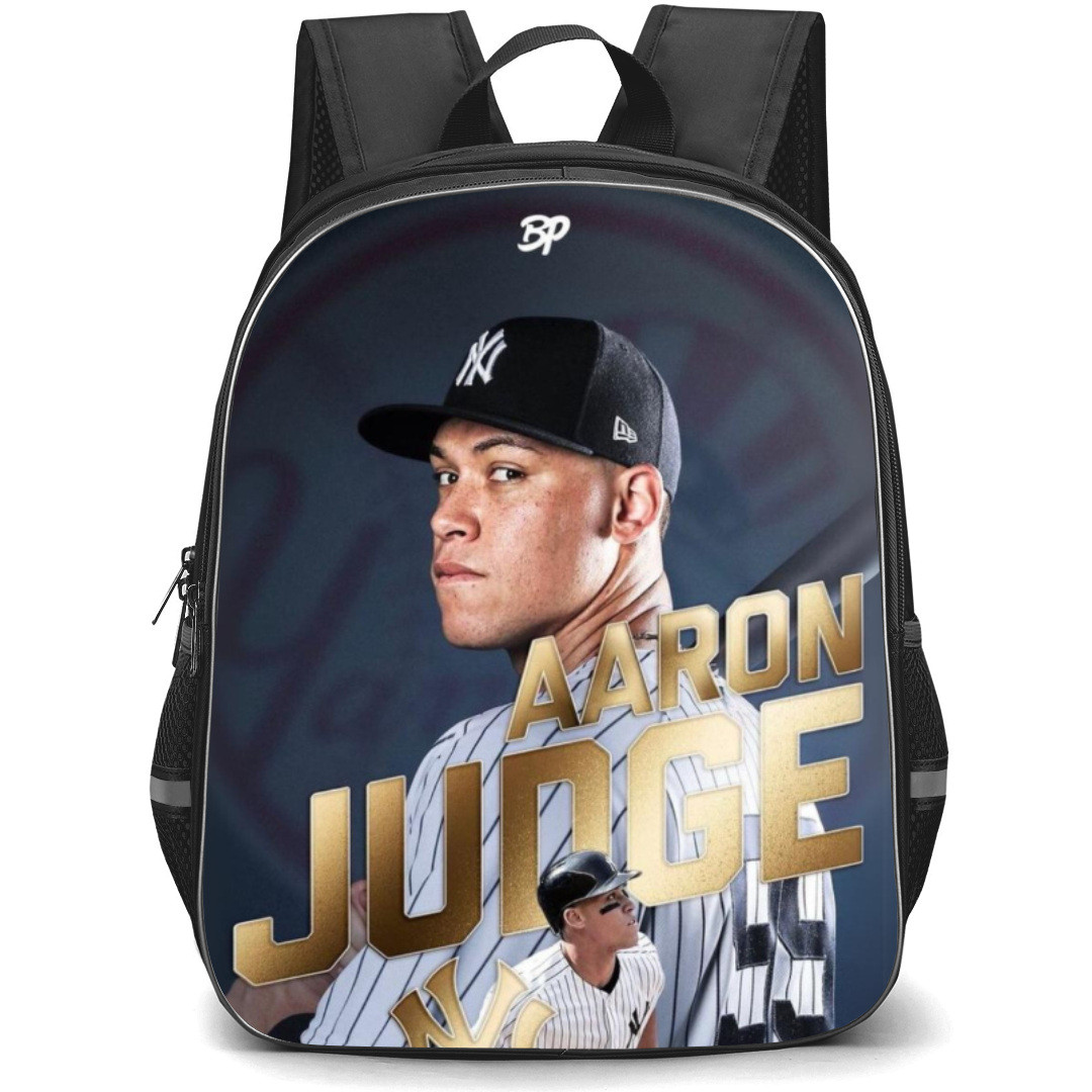 MLB Aaron Judge Backpack Student Pack - Aaron Judge Fierce Portrait Name Poster