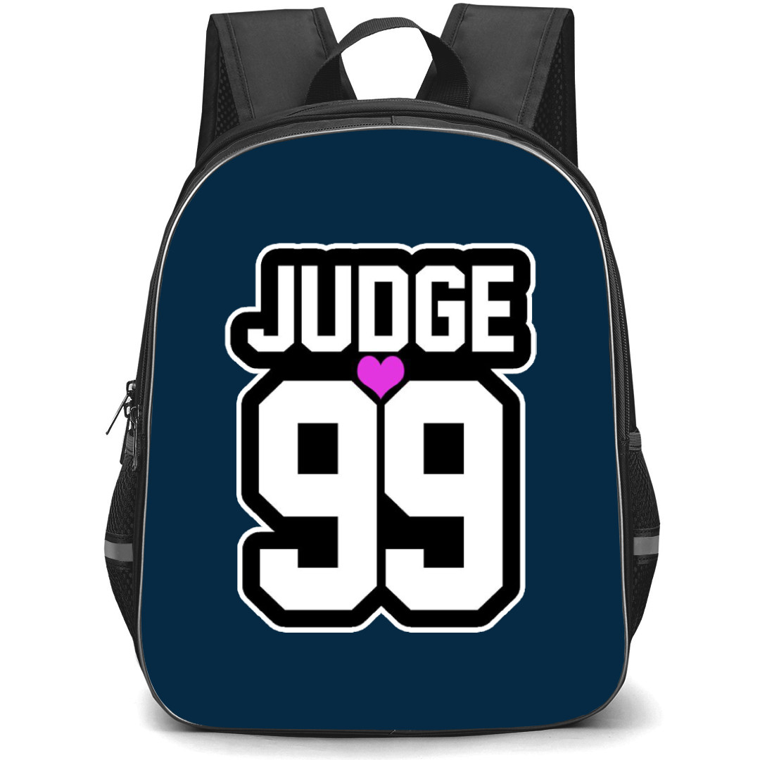 MLB Aaron Judge Backpack Student Pack - Aaron Judge Logo Heart Sticker