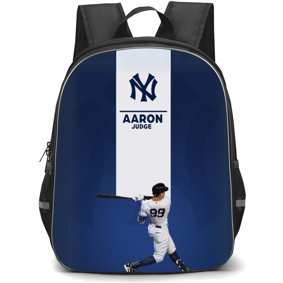 MLB Aaron Judge Backpack Student Pack - Aaron Judge Ny Logo Banner Portrait