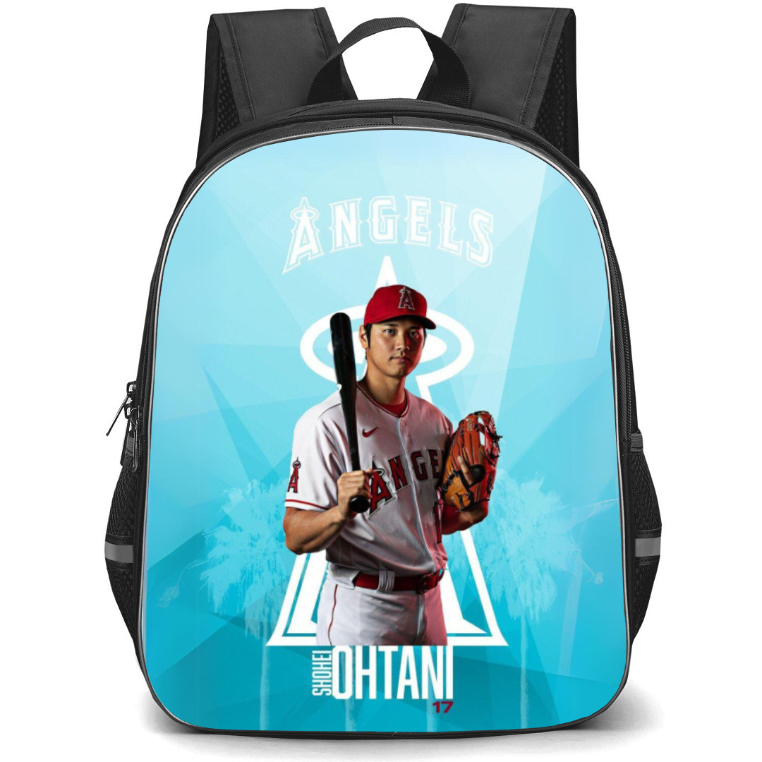 Shohei Ohtani Backpack Student Pack - Angels Fierce Portrait Poster