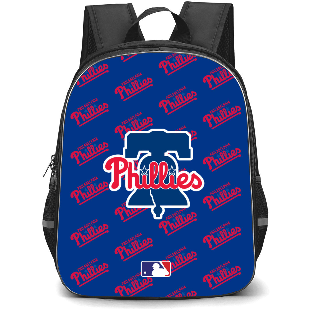 MLB Philadelphia Phillies Backpack StudentPack - Philadelphia Phillies Medley Monogram Wordmark