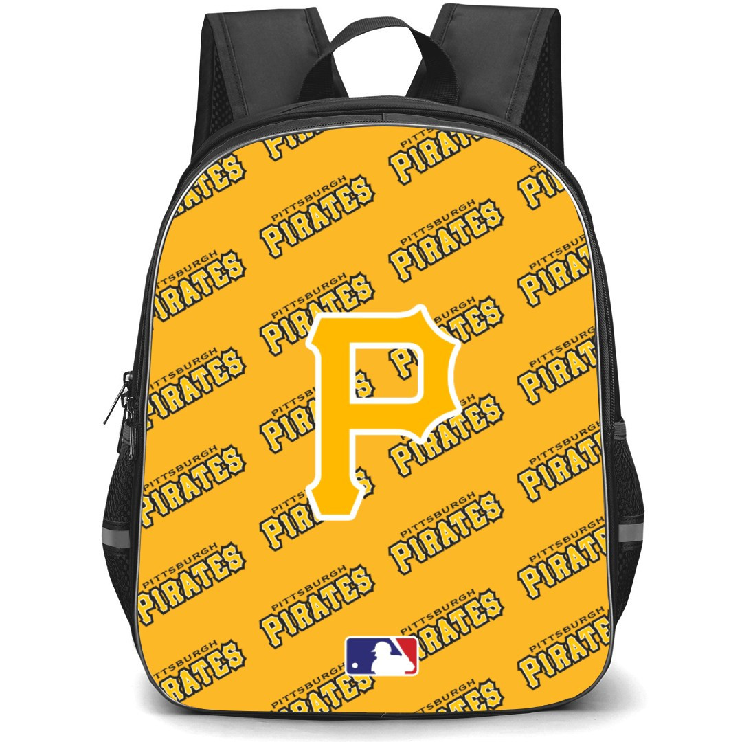 MLB Pittsburgh Pirates Backpack StudentPack - Pittsburgh Pirates Medley Monogram Wordmark