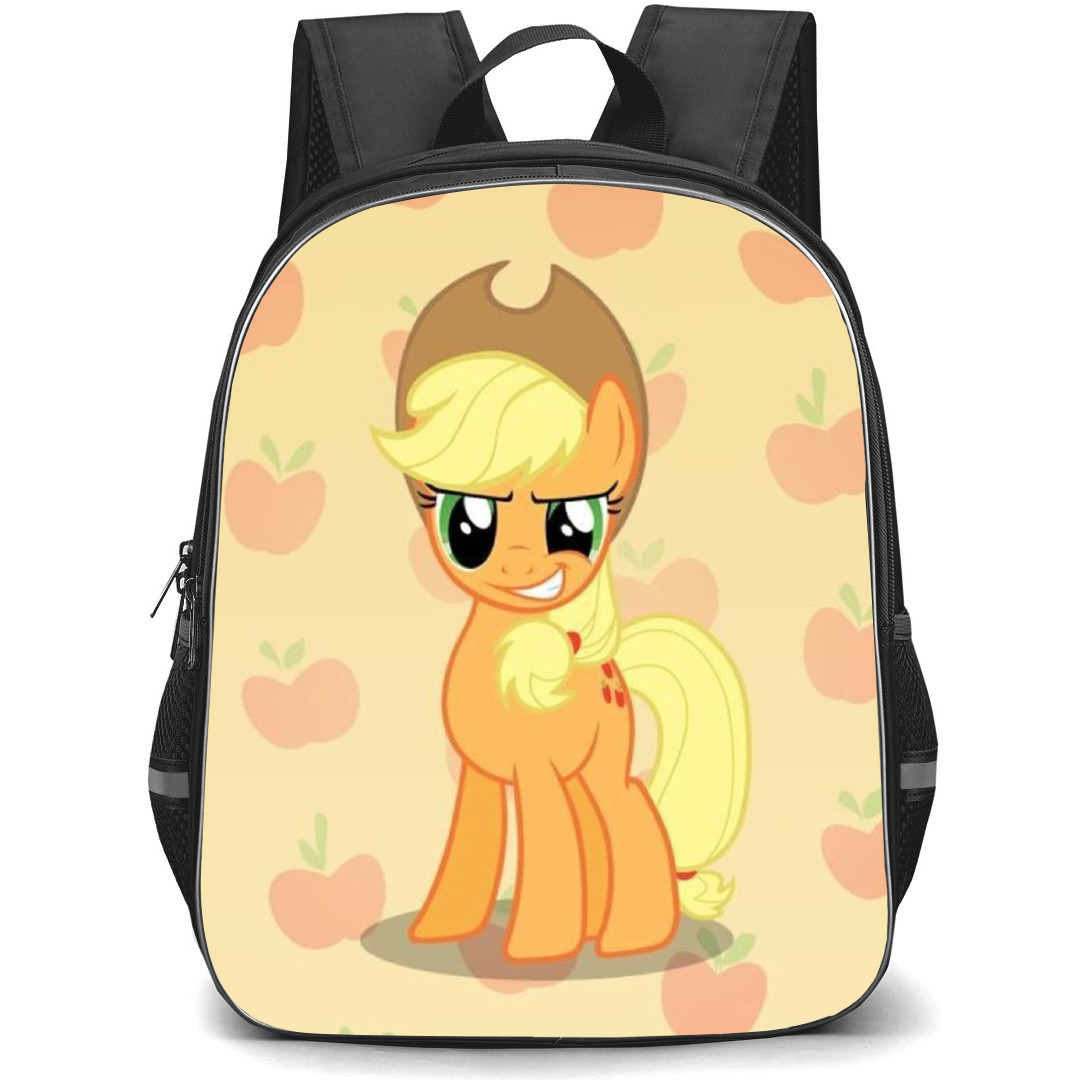 My Little Pony Applejack Backpack School Bag StudentPack - Applejack Smirk Portrait Poster