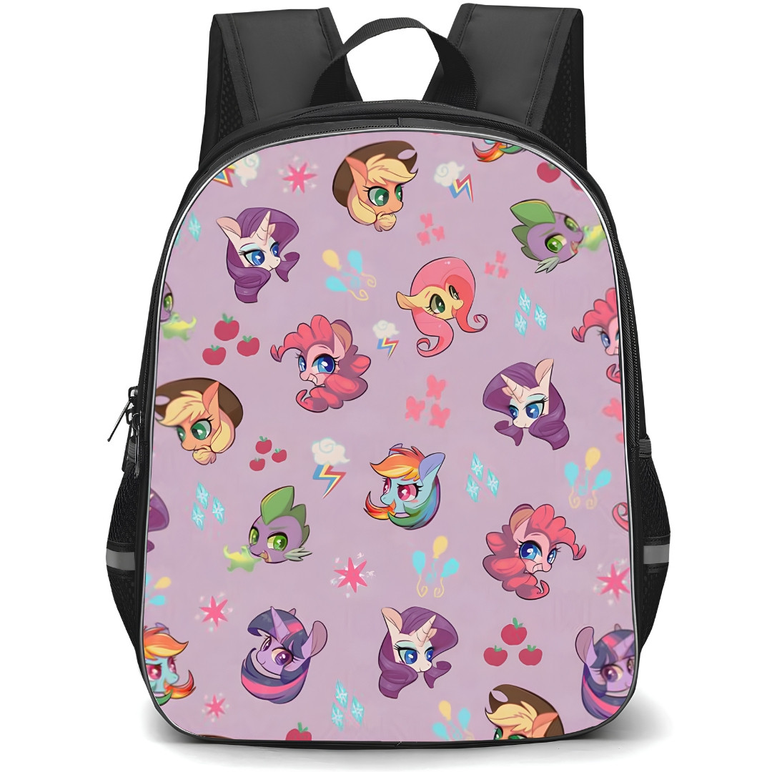 My Little Pony Backpack School Bag StudentPack - My Little Pony Characters Avatar Element Pattern
