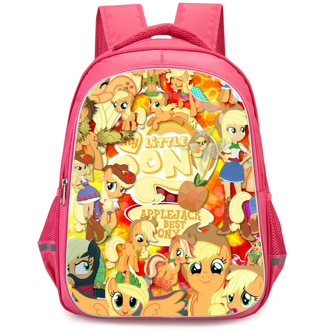 My Little Pony Equestria Girls Applejack Backpack StudentPack - Applejack Collage