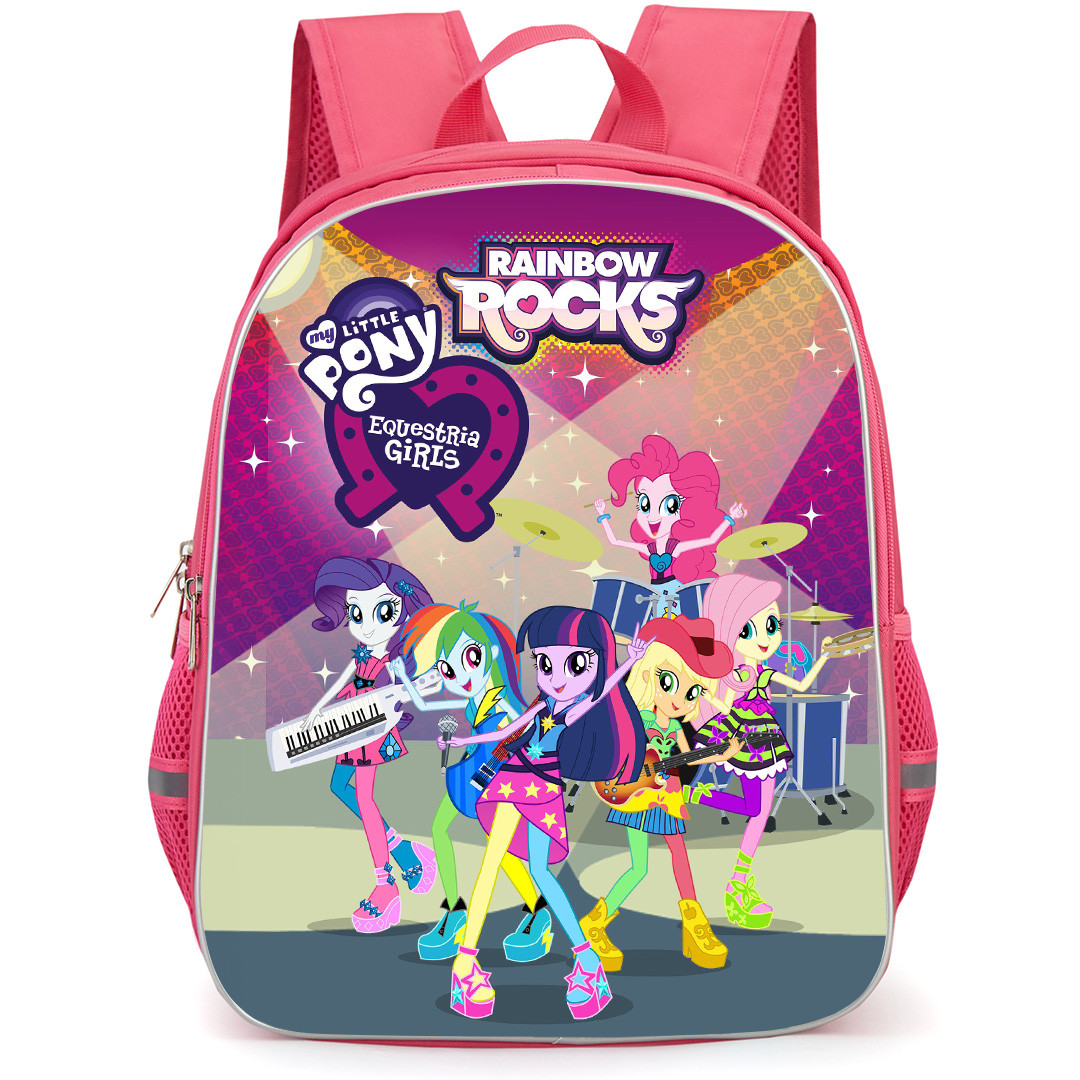 My Little Pony Equestria Girls Backpack StudentPack - Rainbow Rocks Girls Performing