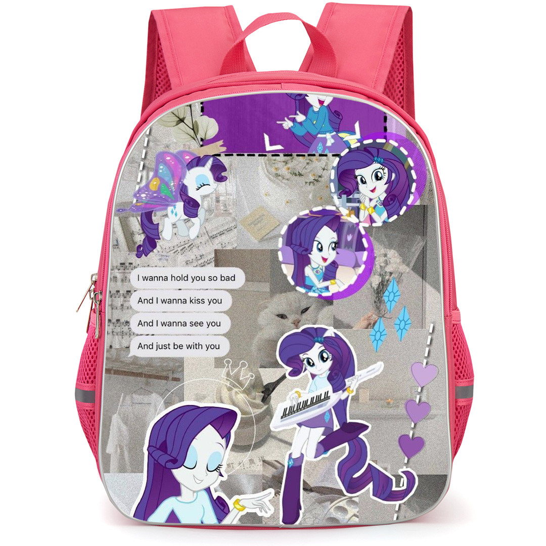 My Little Pony Equestria Girls Rarity Backpack StudentPack - Rarity Collage