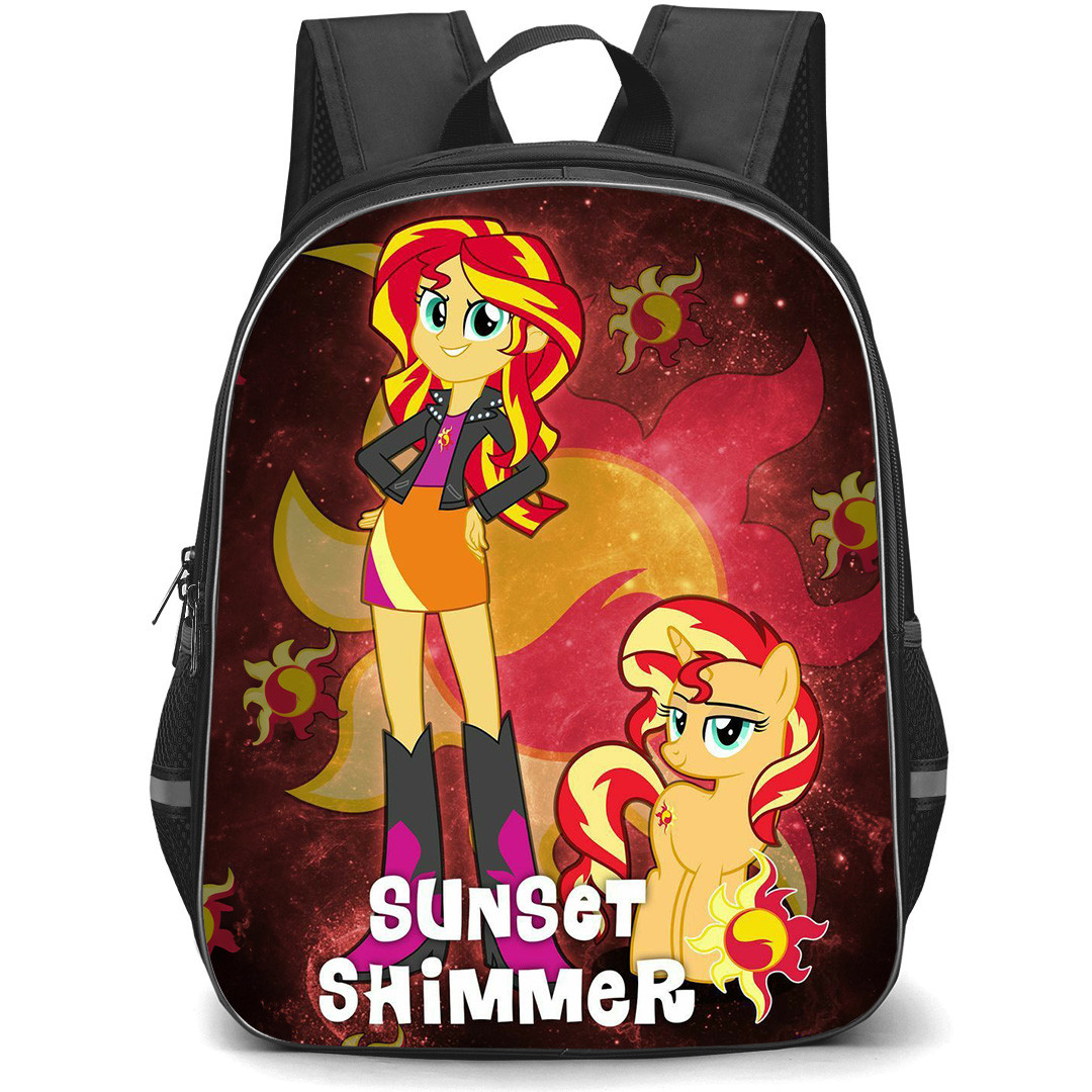 My Little Pony Equestria Girls Sunset Shimmer Backpack StudentPack - Sunset Shimmer Character Series