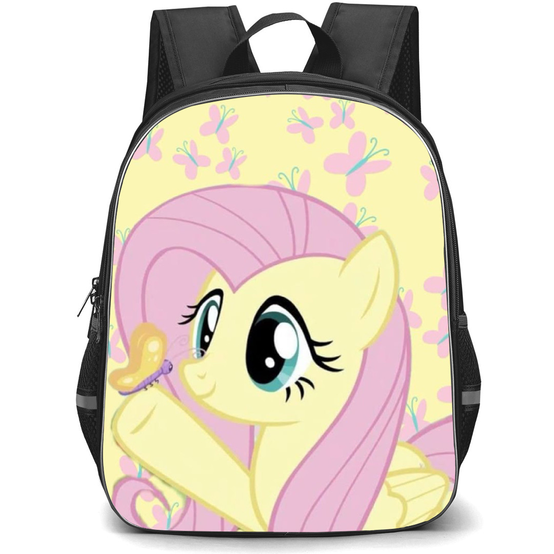My Little Pony Fluttershy Backpack School Bag StudentPack - Fluttershy Butterfly Side Portrait Poster