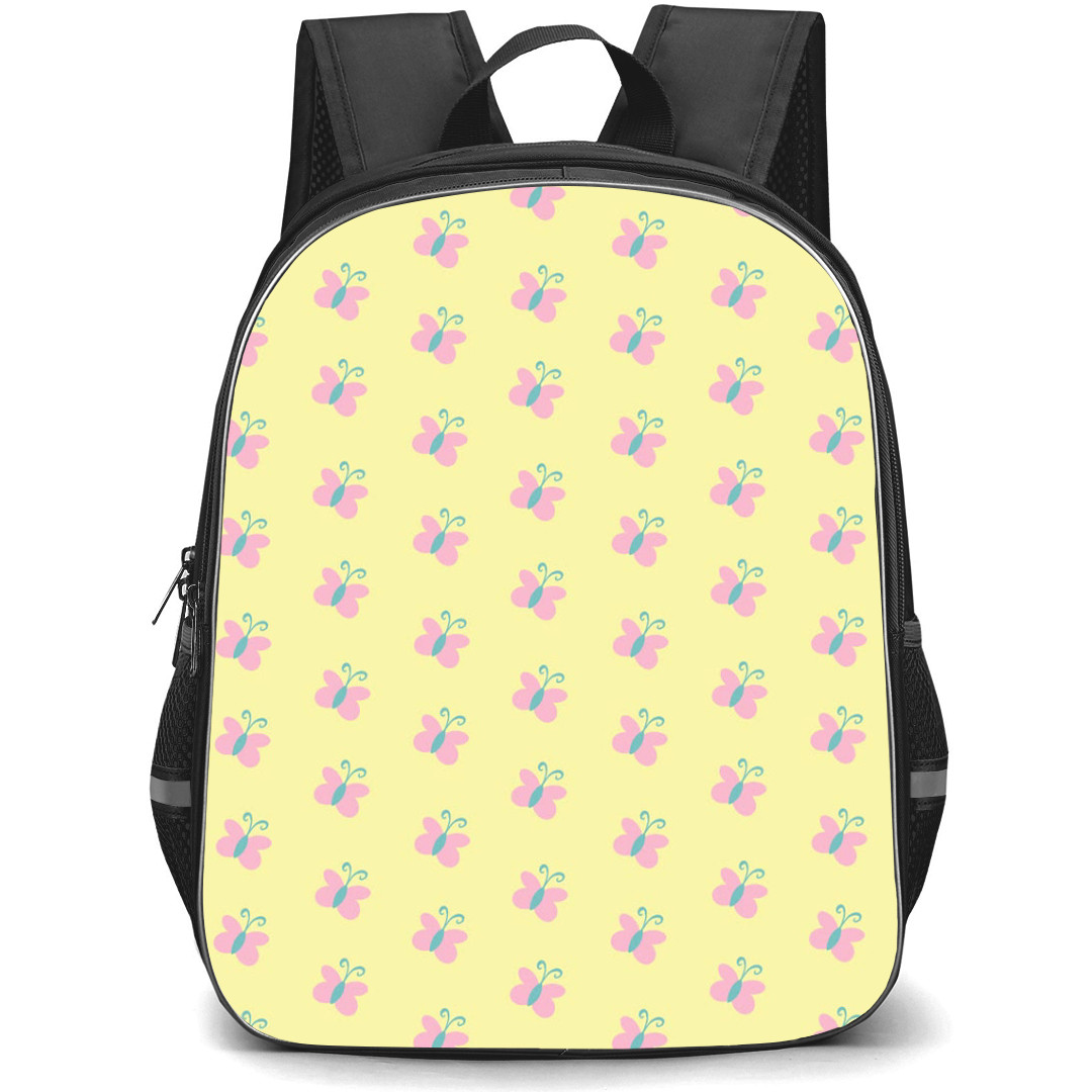 My Little Pony Fluttershy Backpack School Bag StudentPack - Fluttershy Cutie Mark Pattern