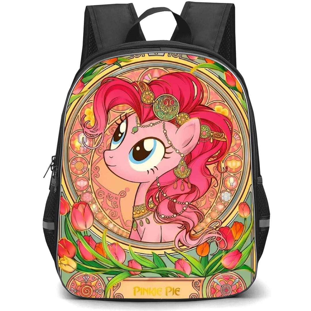 My Little Pony Pinkie Pie Backpack School Bag StudentPack - Pinkie Pie Trading Card Poster