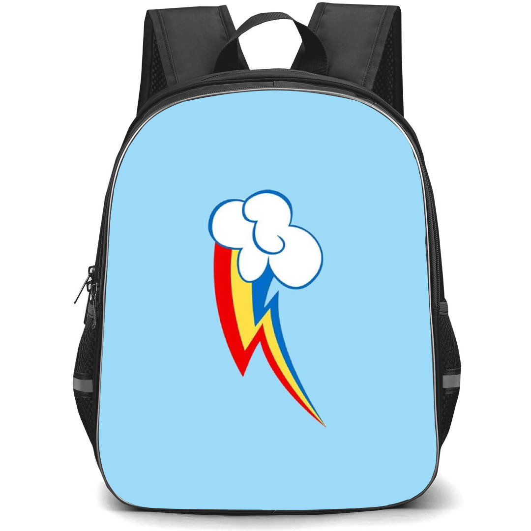 My Little Pony Rainbow Dash Backpack School Bag StudentPack - Rainbow Dash Cutie Mark