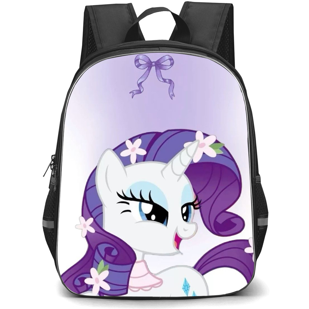 My Little Pony Rarity Backpack School Bag StudentPack - Rarity Ribbon Portrait Poster