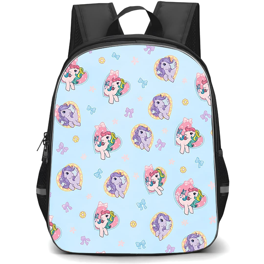 My Little Pony Backpack School Bag StudentPack - My Little Pony Sweet Hearts Pattern Art Poster