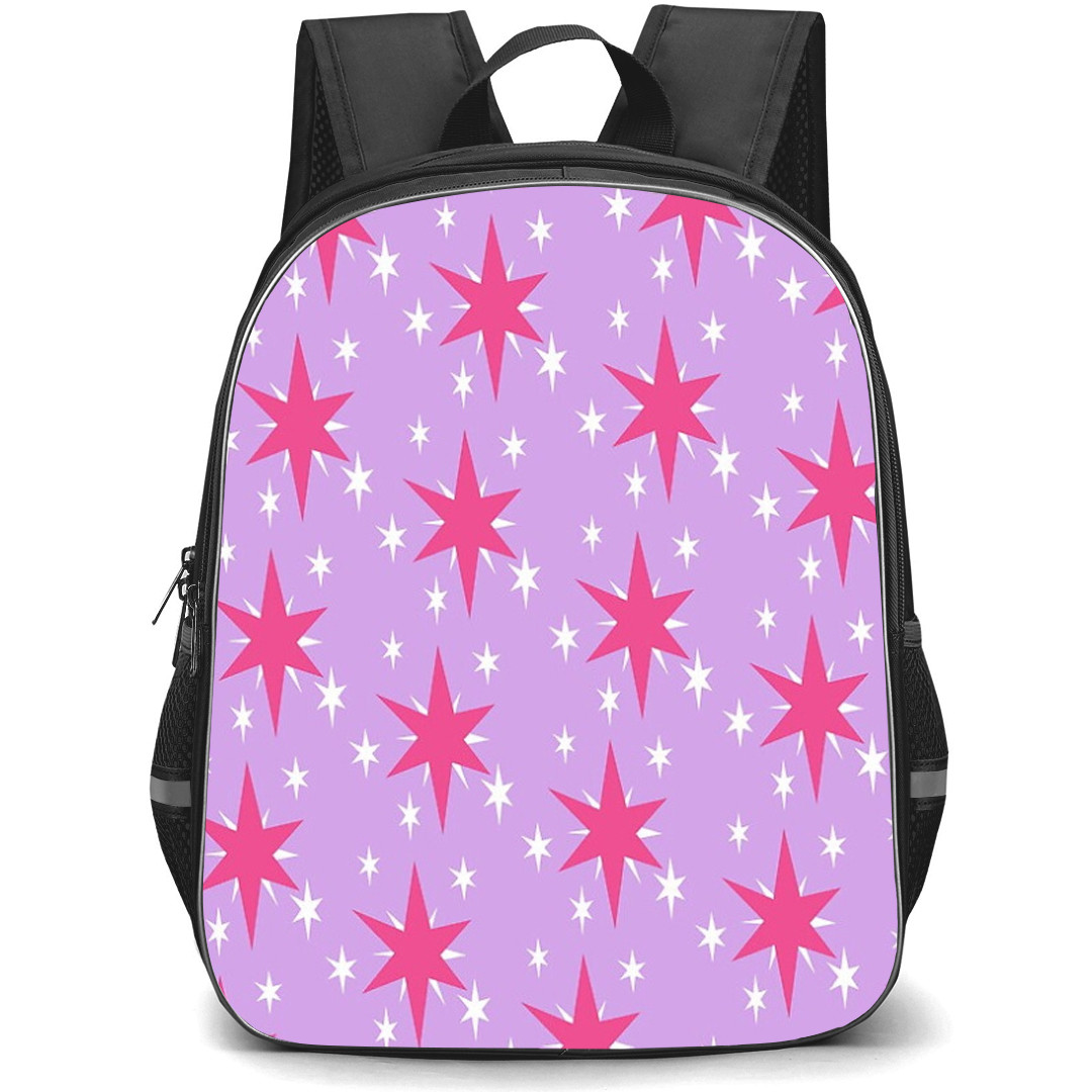My Little Pony Twilight Sparkle Backpack School Bag StudentPack - Twilight Sparkle Cutie Mark Pattern