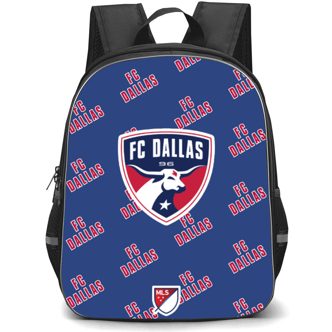 MLS FC Dallas Backpack StudentPack - Dallas Football Club Medley Monogram Wordmark